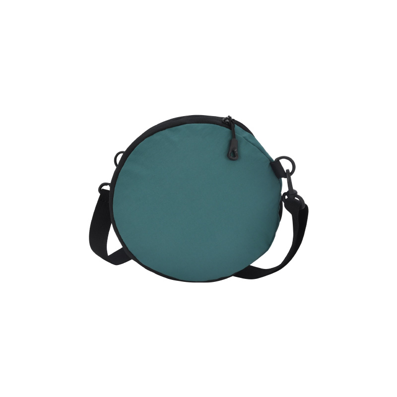 Black sports travel duffel bag