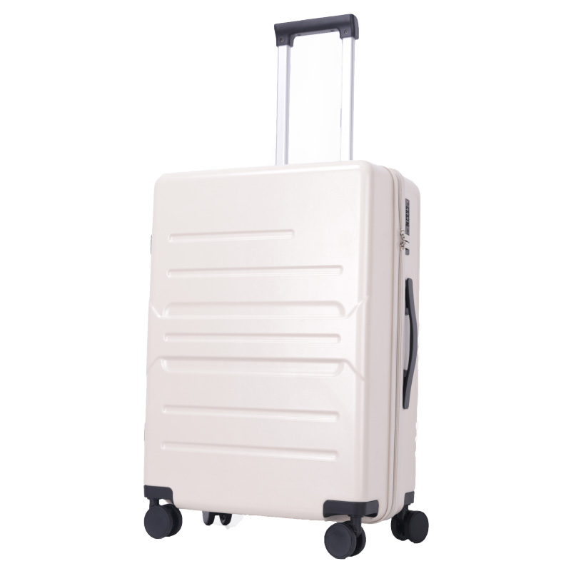 Telescoping handle travel suitcase