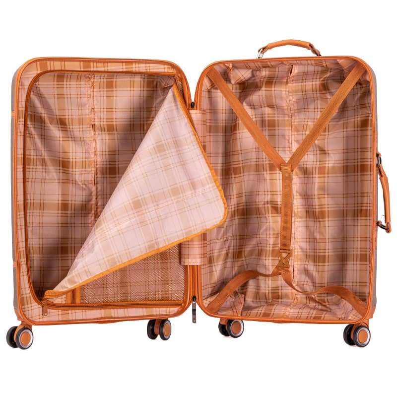 Secure locking ABS travel case