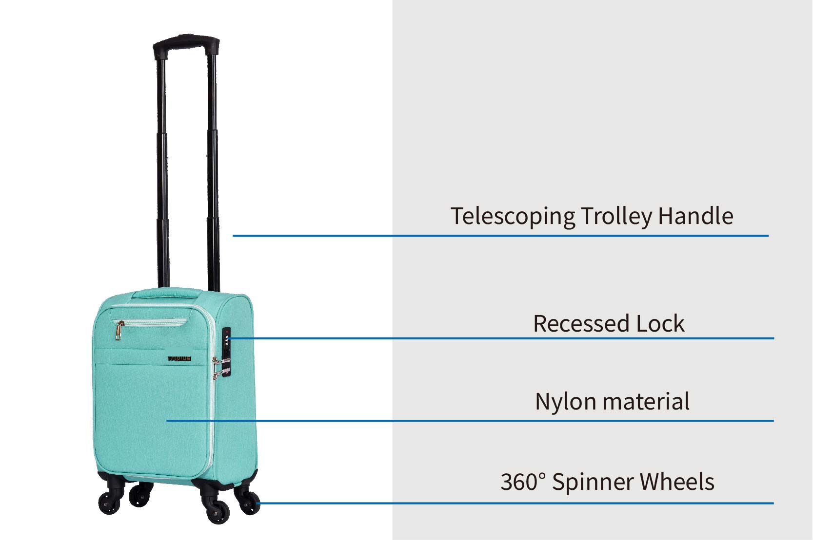 Premium 20/24/28 Inch ABS Hardside Luggage Full Details Premium 20/24/28 Inch ABS Hardside Luggage Full Details