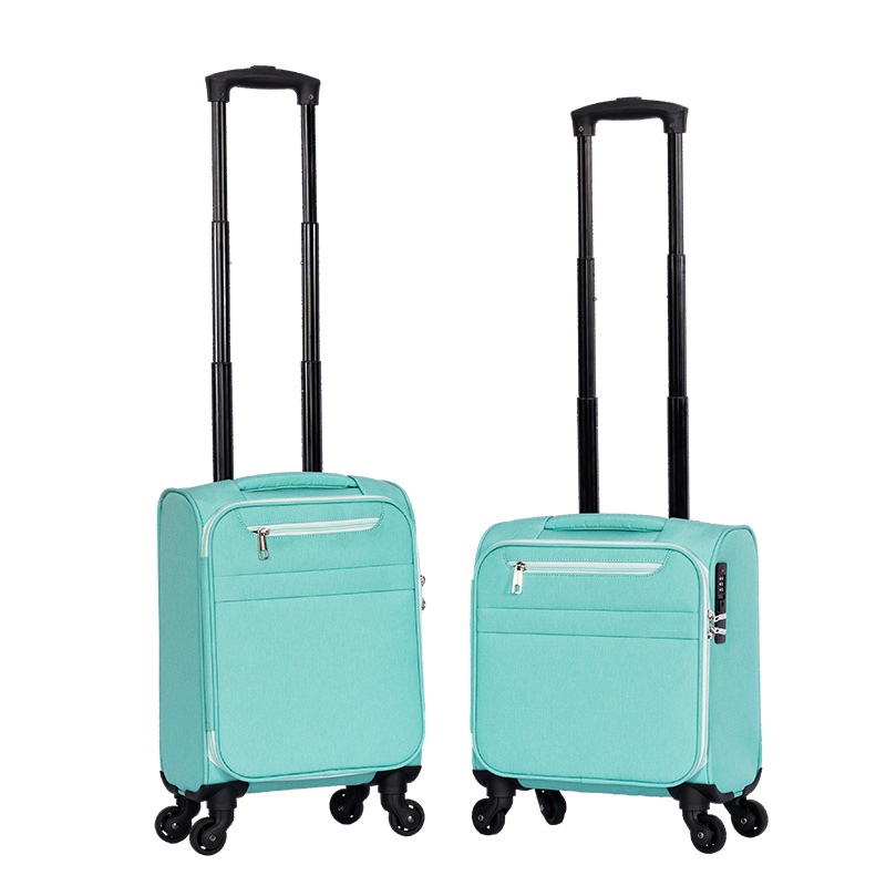 Sturdy nylon wheeled travel luggage