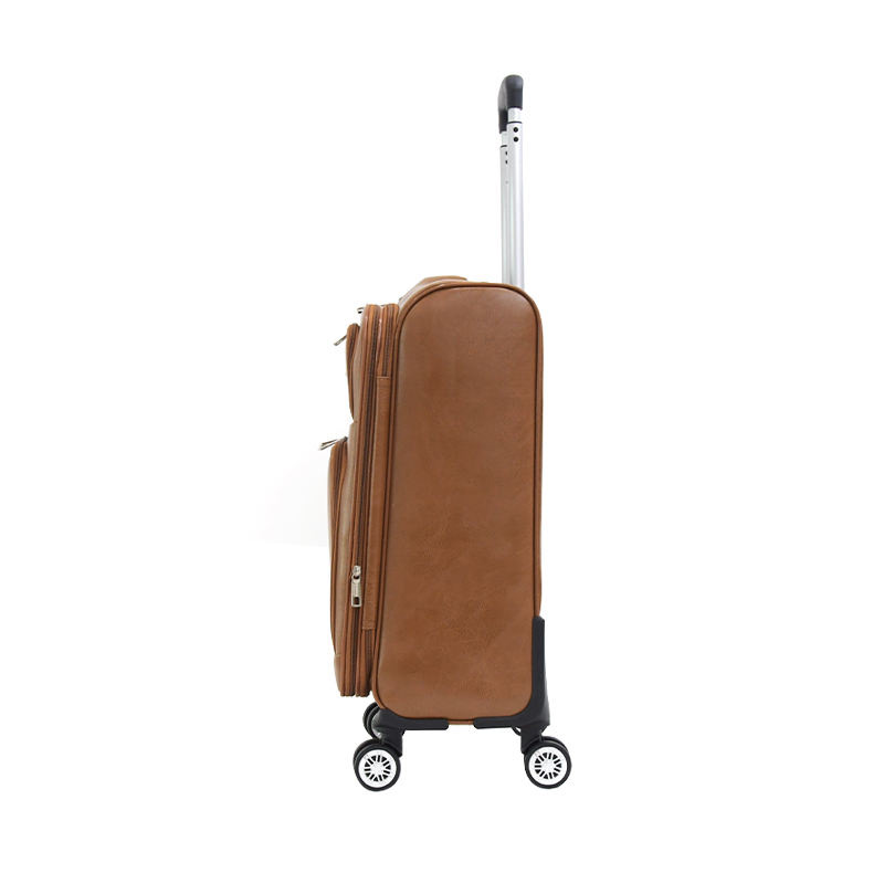 Premium PU leather suitcase manufacturer