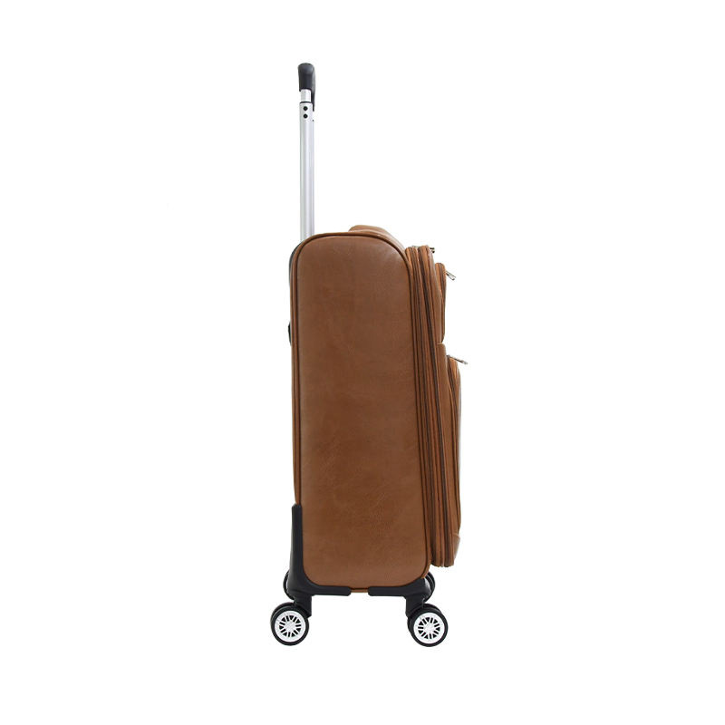 PU leather rolling luggage distributor