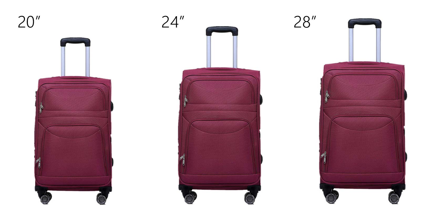 Premium 20/24/28 Inch ABS Hardside Luggage Full Details Premium 20/24/28 Inch ABS Hardside Luggage Full Details