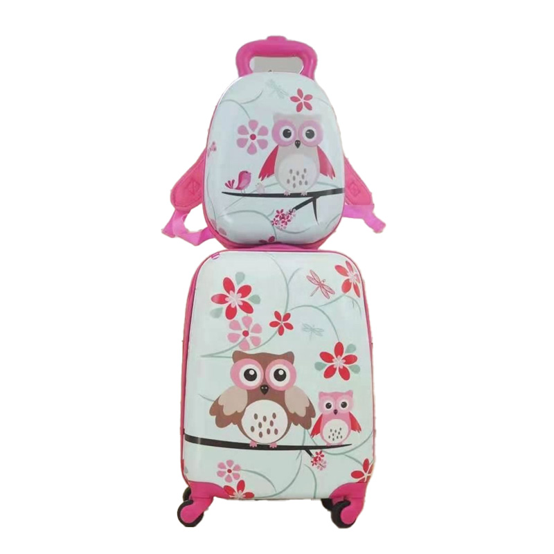Easy-to-Roll Kids Luggage Set
