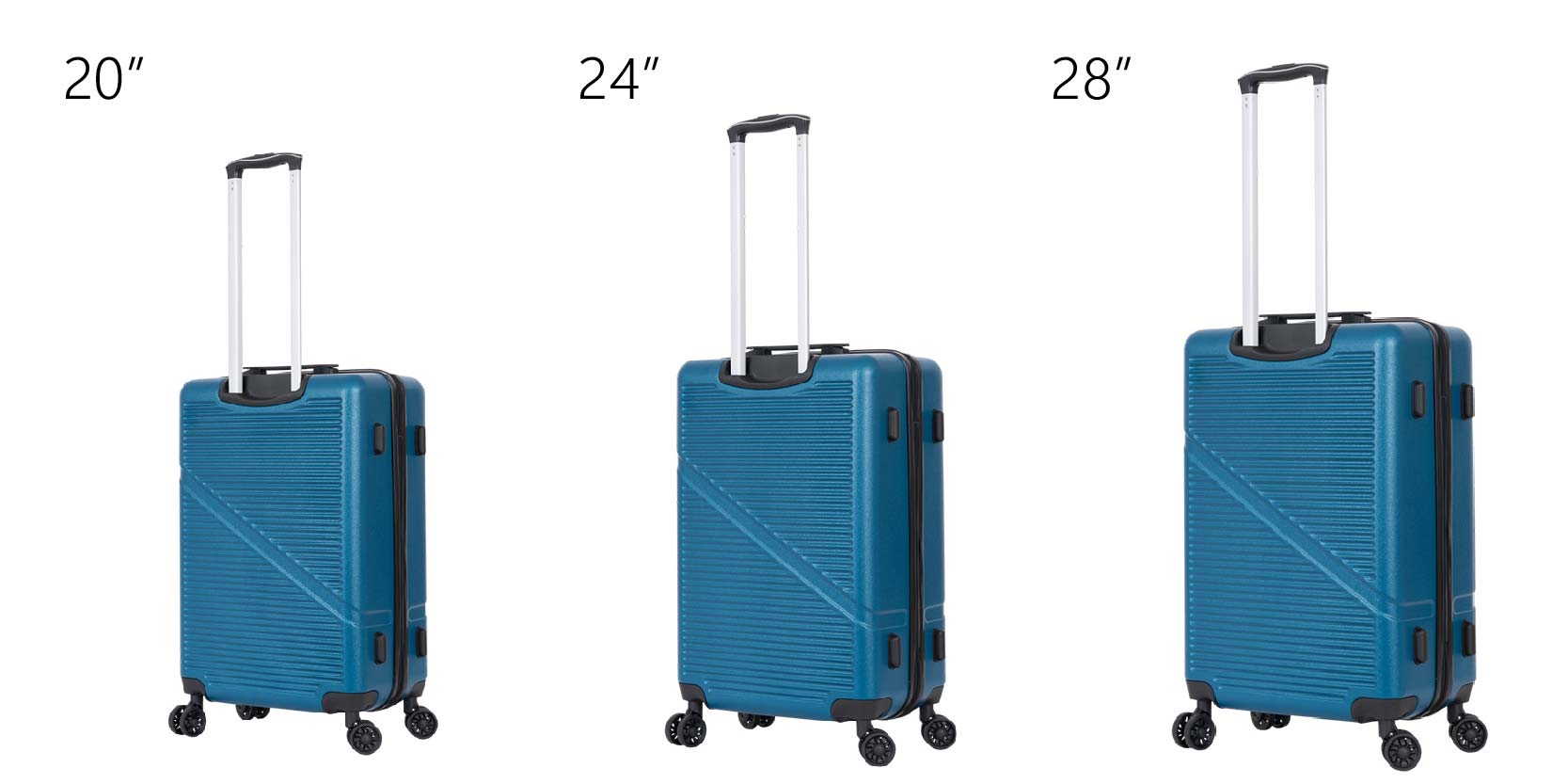 Premium 20/24/28 Inch ABS Hardside Luggage Full Details Premium 20/24/28 Inch ABS Hardside Luggage Full Details