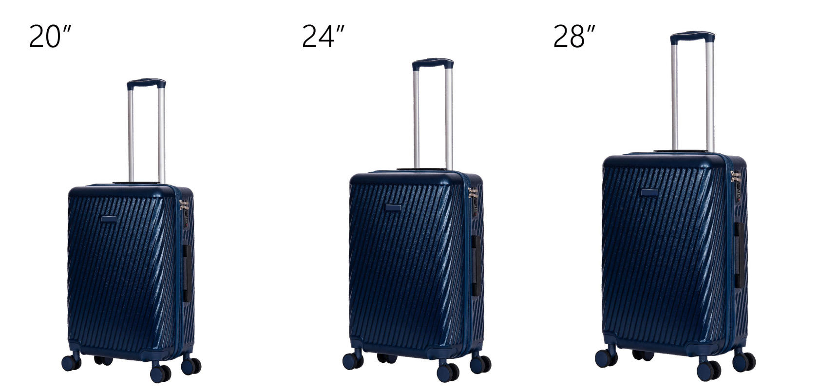 Premium 20/24/28 Inch ABS Hardside Luggage Full Details Premium 20/24/28 Inch ABS Hardside Luggage Full Details
