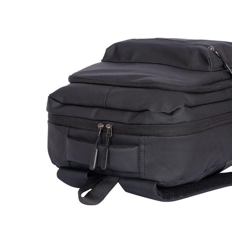 Logo design on casual backpack