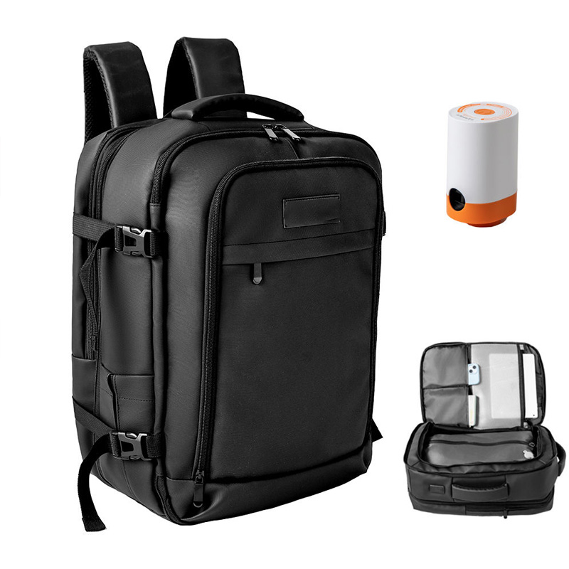 Travel backpack with USB charging