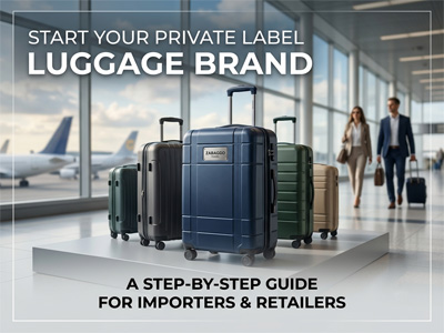 How Do You Start a Private Label Luggage Brand? A Step-by-Step Guide for Importers and Retailers