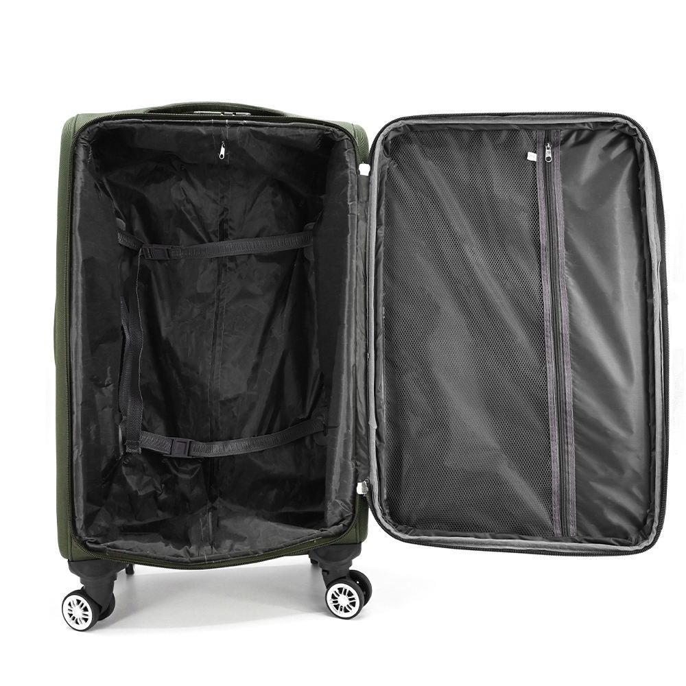 Customizable aluminum trolley luggage