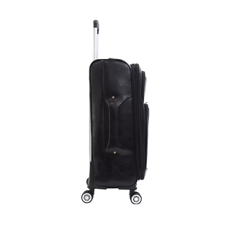 PU leather trolley bags set