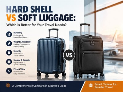 Hard Shell vs Soft Luggage: Which is Better for Your Travel Needs?