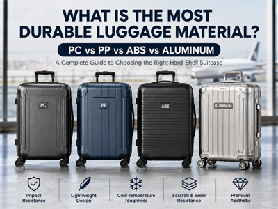 What Is the Most Durable Luggage Material? PC vs PP vs ABS vs Aluminum