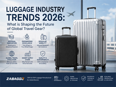 Luggage Industry Trends 2026: What is Shaping the Future of Global Travel Gear?