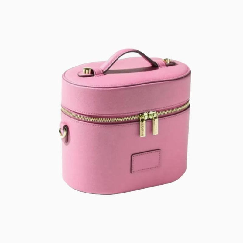 Cosmetic purse with mirror