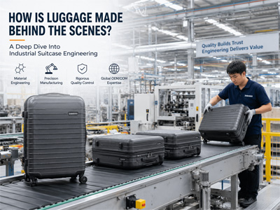 How Is Luggage Made Behind the Scenes? A Deep Dive Into Industrial Suitcase Engineering
