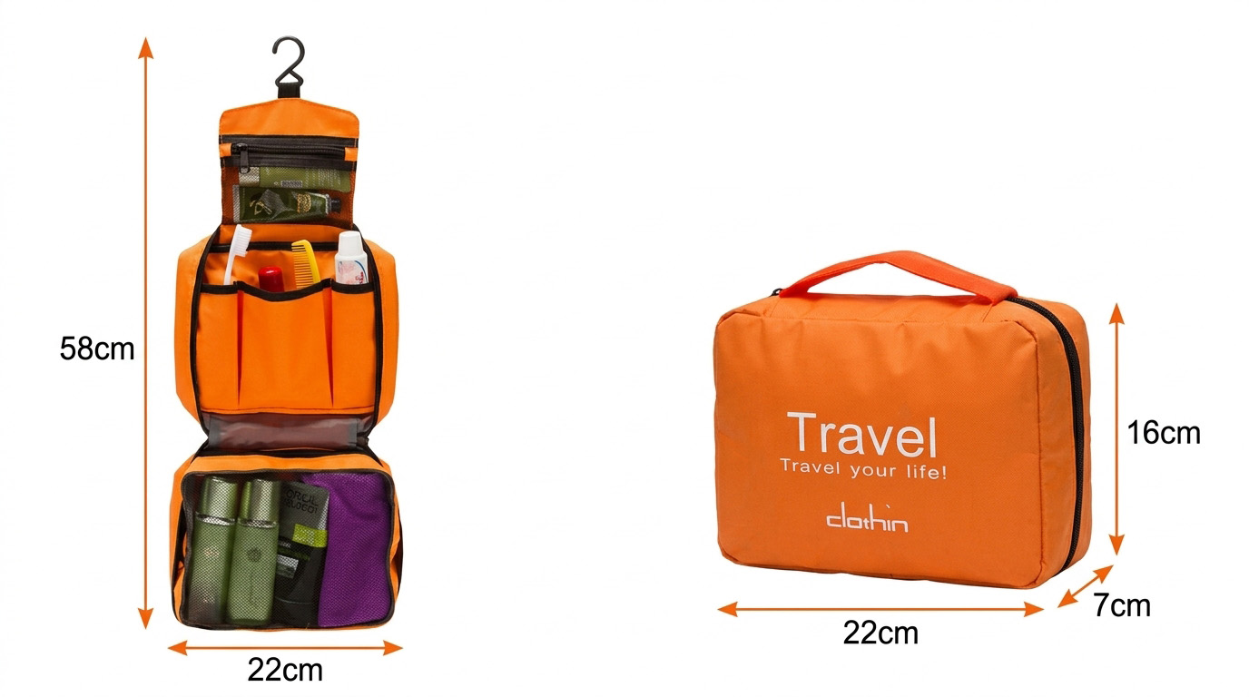 Toiletry Bag with Hook Toiletry Bag with Hook