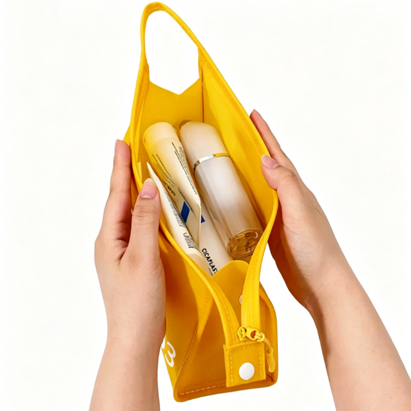 Large-Opening Cosmetic Bag Bulk Purchase